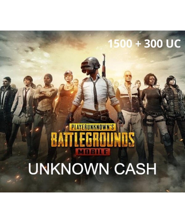 PUBG Mobile - 1500 + 300 UC Android Key GLOBAL